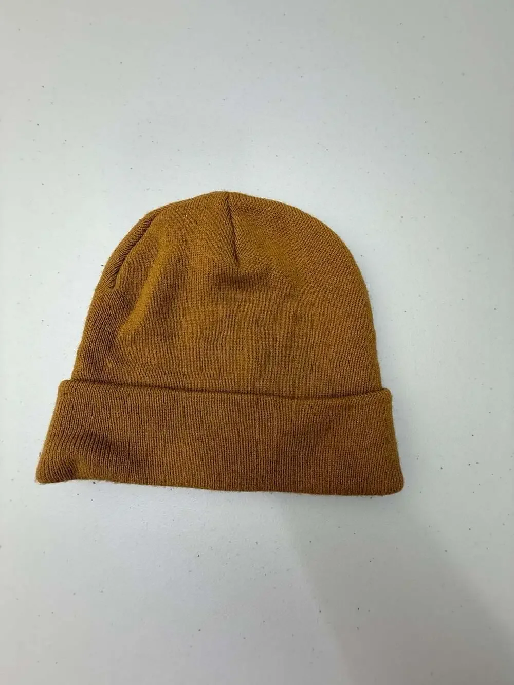 Timberland Tree Logo Embroidered Cuffed Knit Beanie